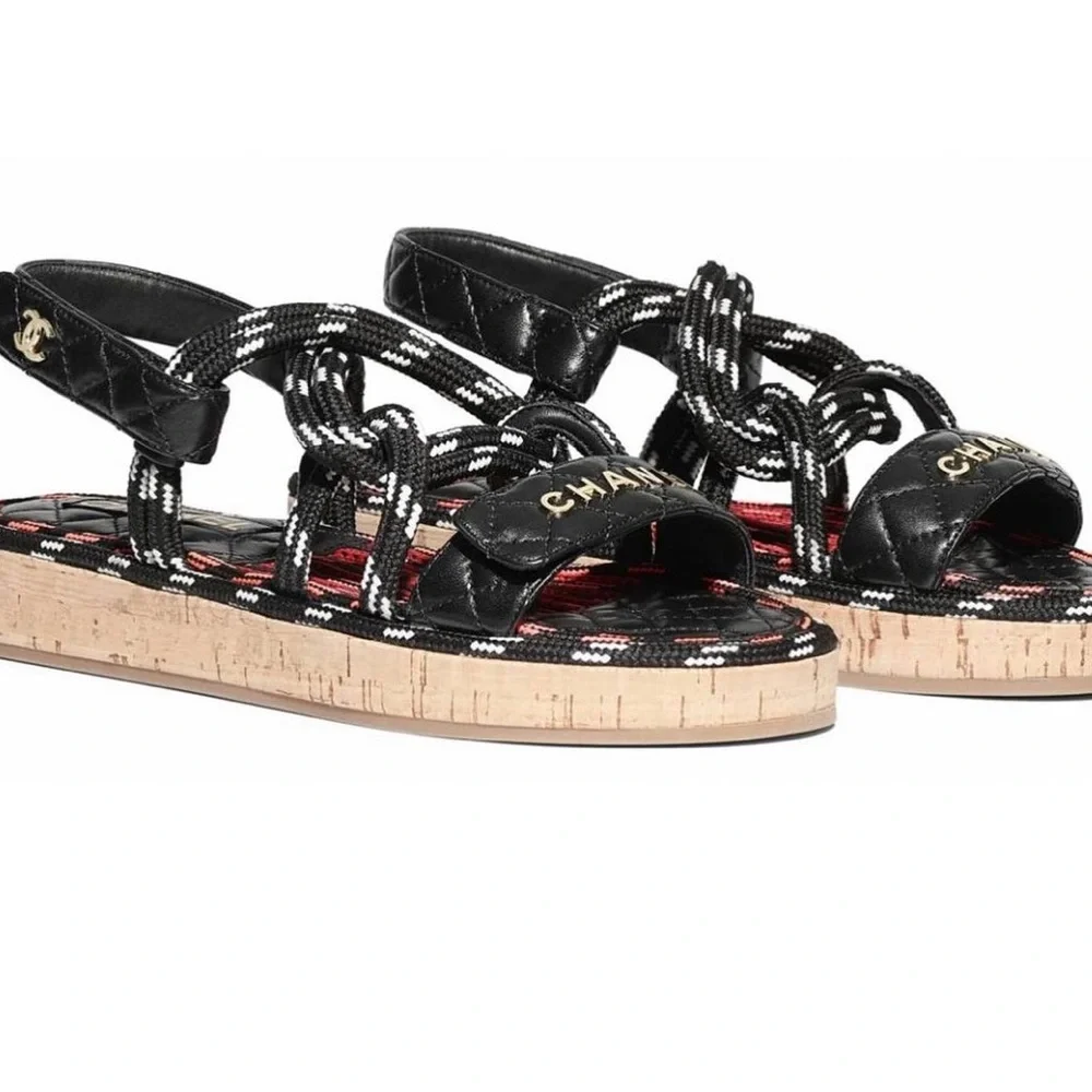 Chanel Rope Sandals - Picture 3 of 4